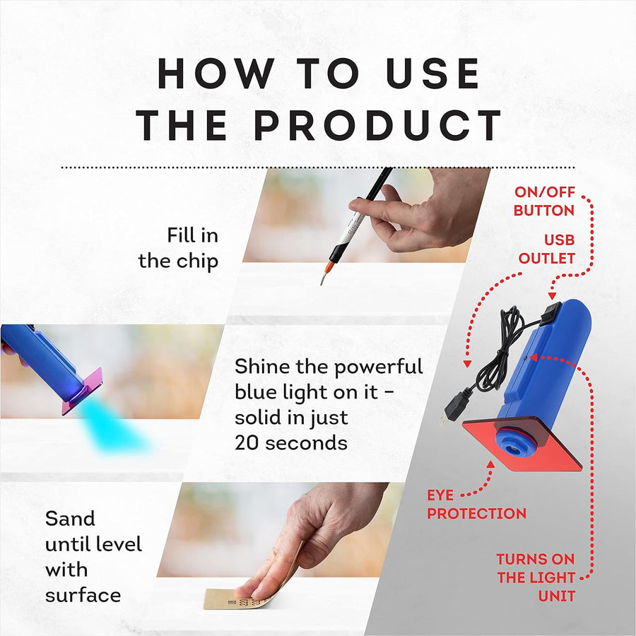 White Surface Repair Kit