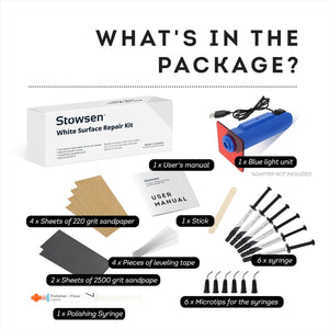 White Surface Repair Kit