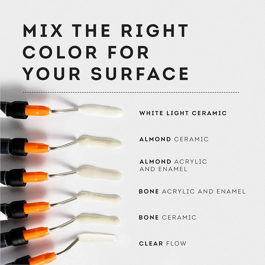 Bone & Almond Color Surface Repair Kit
