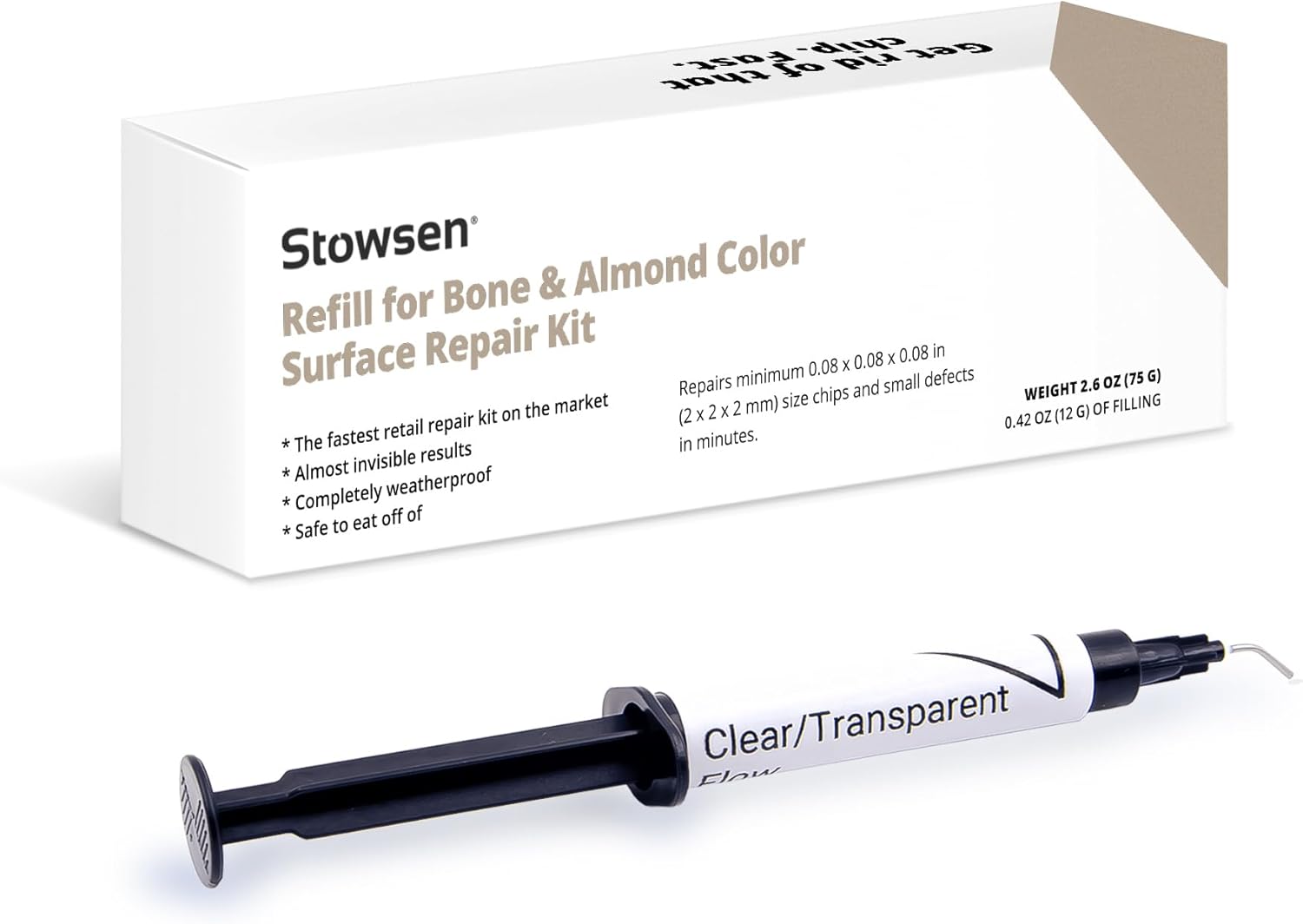 Refill Bone & Almond Color Surface Repair Kit